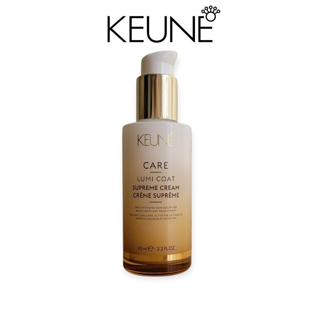 Keune Lumi Coat Supreme Cream Lightweight Shine Frizz Control Heat Protect